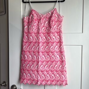 Crown & Ivy Embroidered Pink Dress